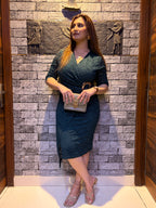 The Lace Wrap Dress