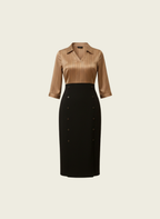 The Two-Tone Business Dress