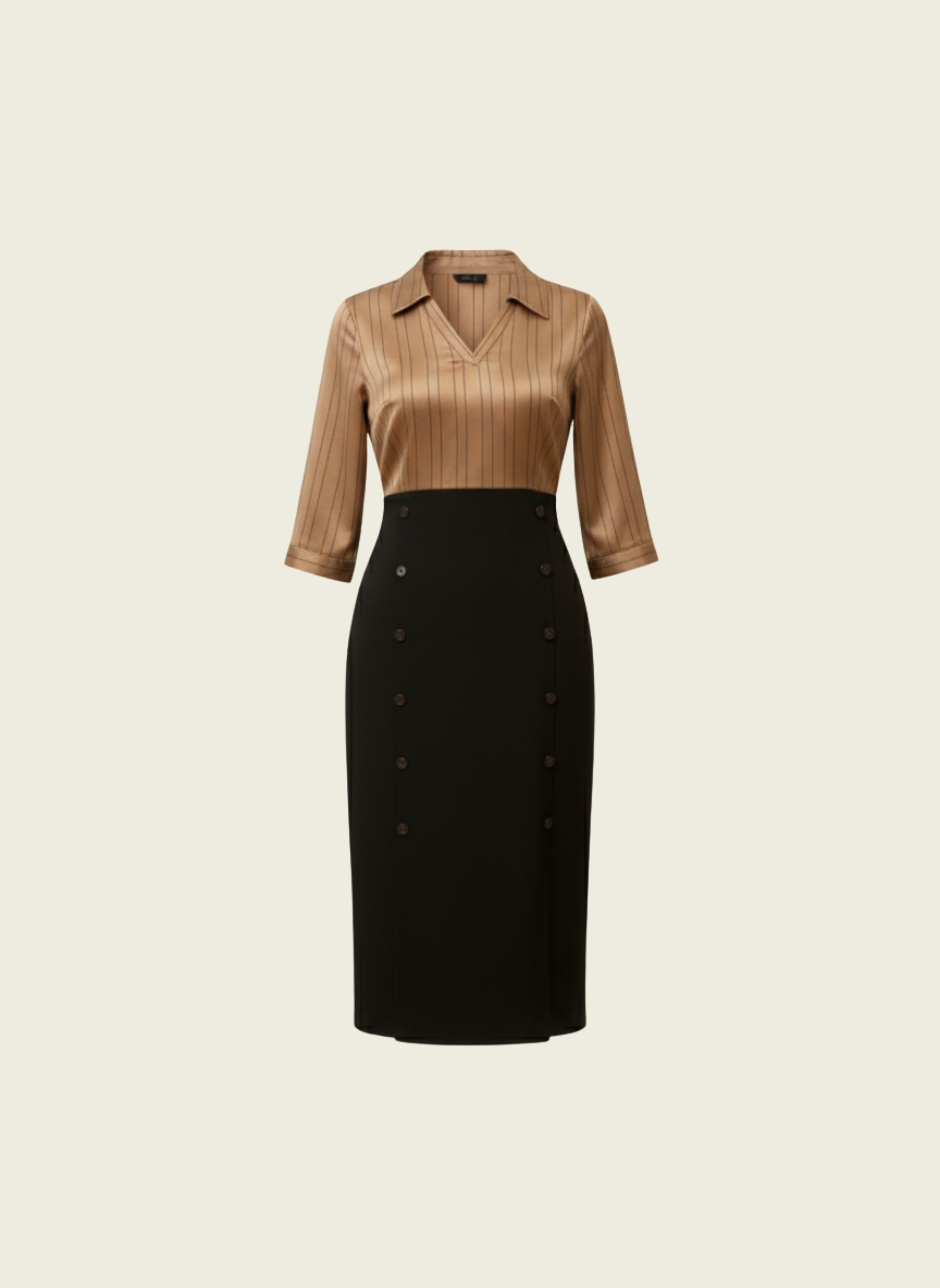The Two-Tone Business Dress