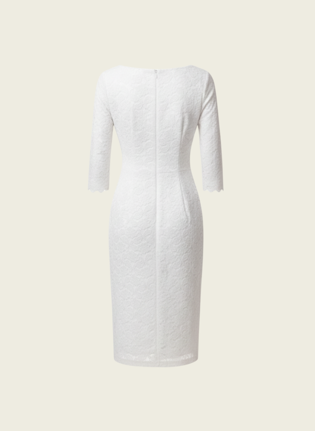 The Lace Wrap Dress