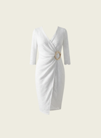 The Lace Wrap Dress