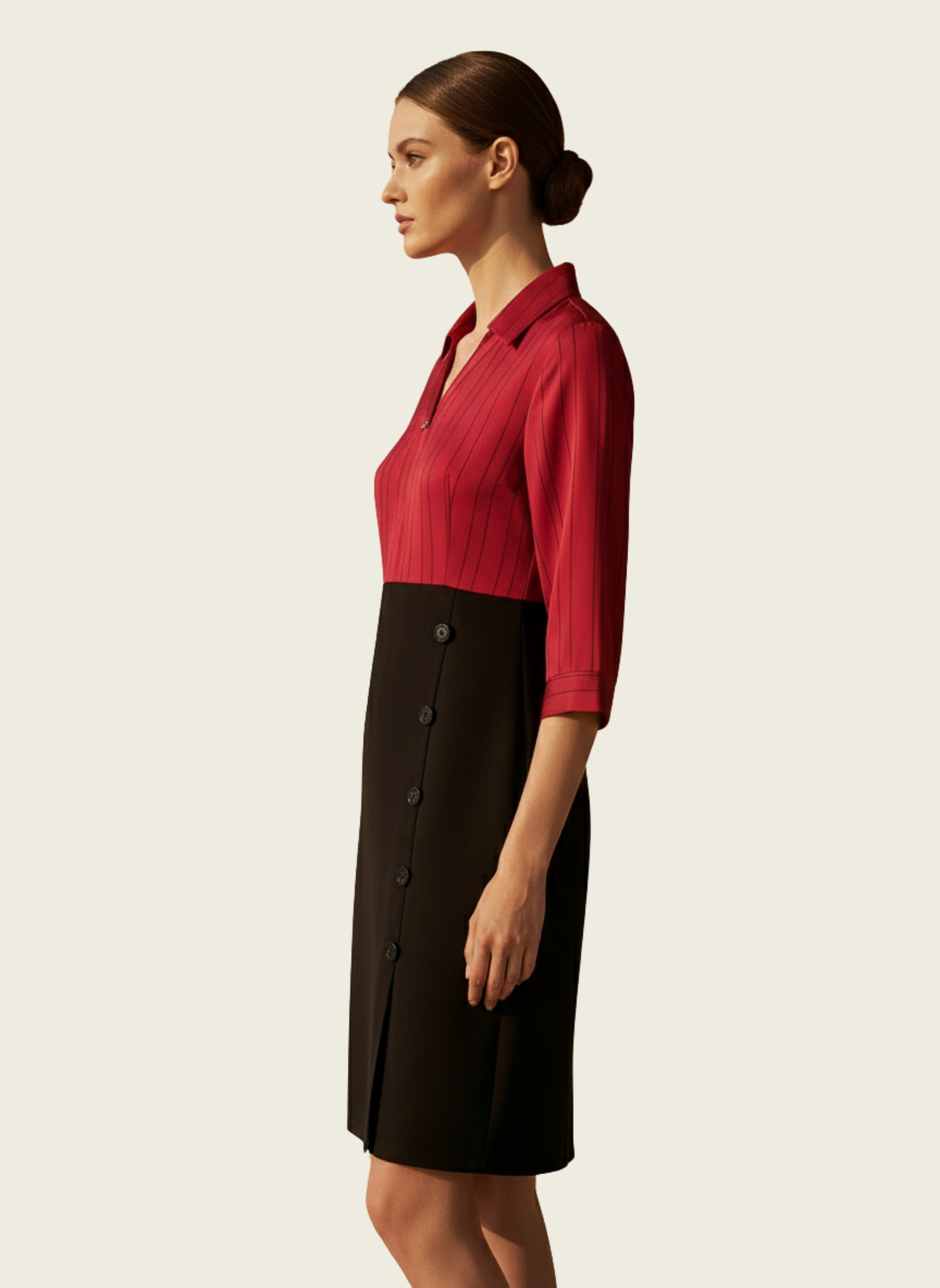 The Two-Tone Business Dress