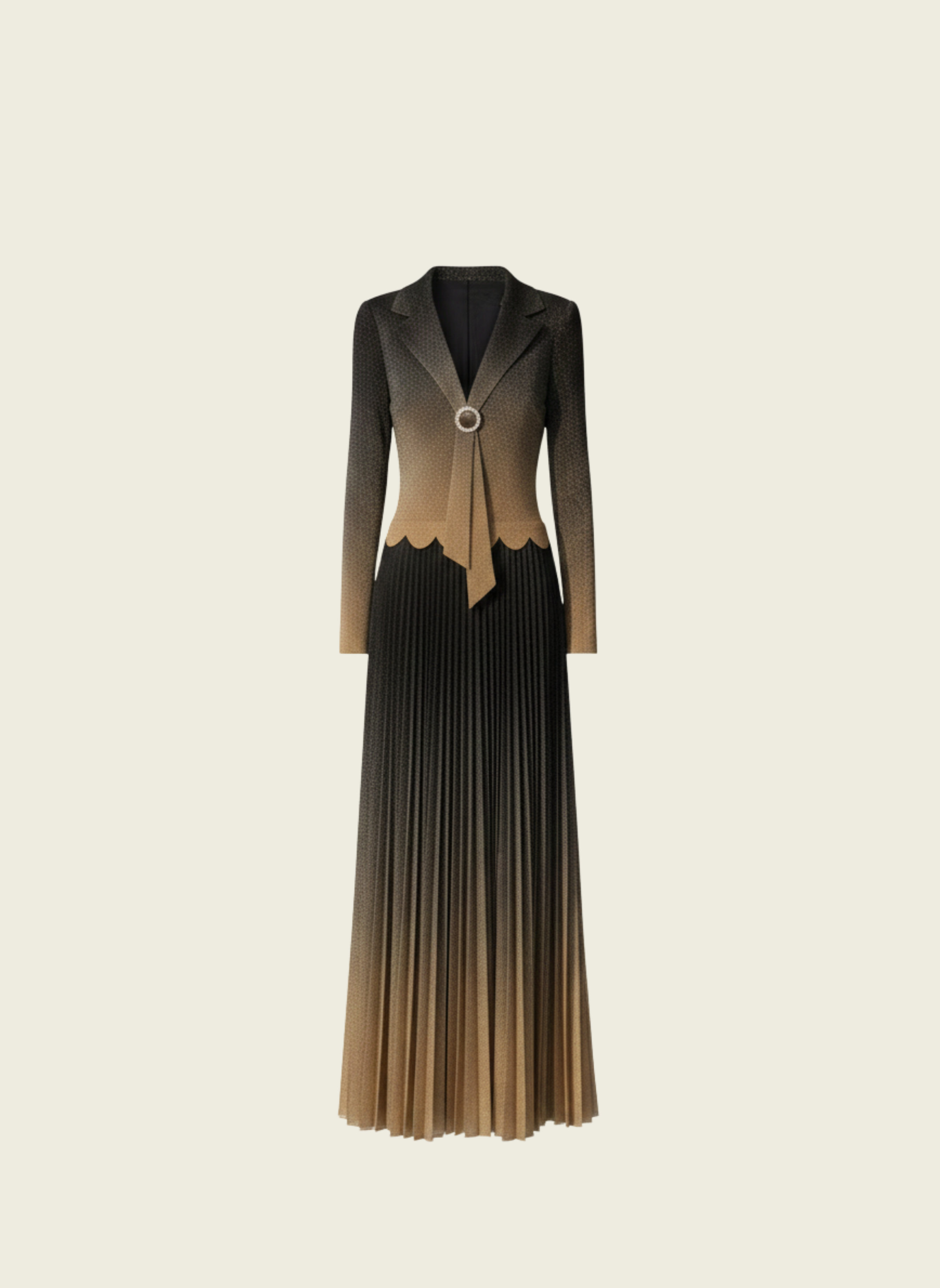 The Sunset Pleated Dress
