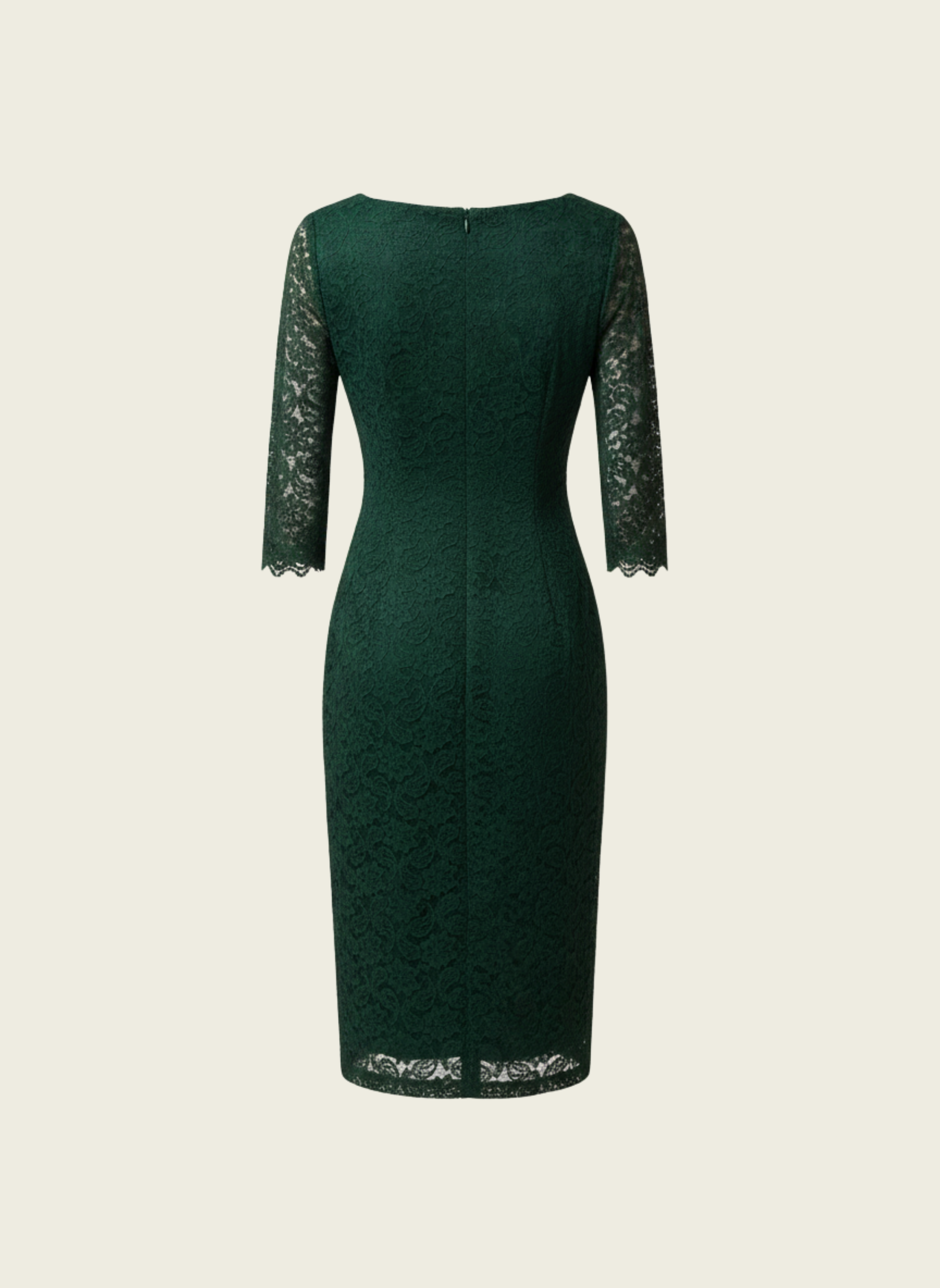The Lace Wrap Dress