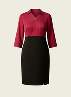 The Two-Tone Business Dress