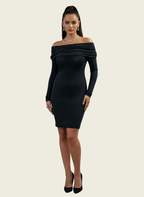 Starlight Ruched Off-Shoulder