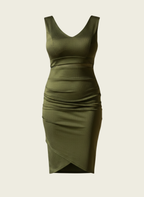 The Olive Hourglass Midi