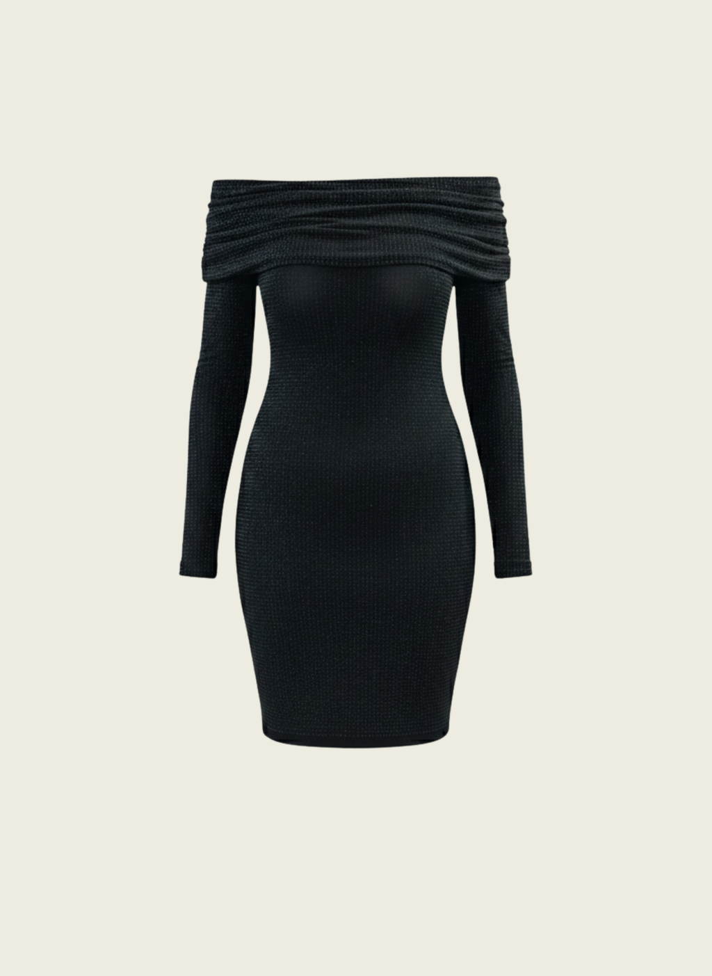 Starlight Ruched Off-Shoulder