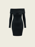Starlight Ruched Off-Shoulder