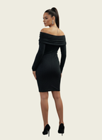 Starlight Ruched Off-Shoulder