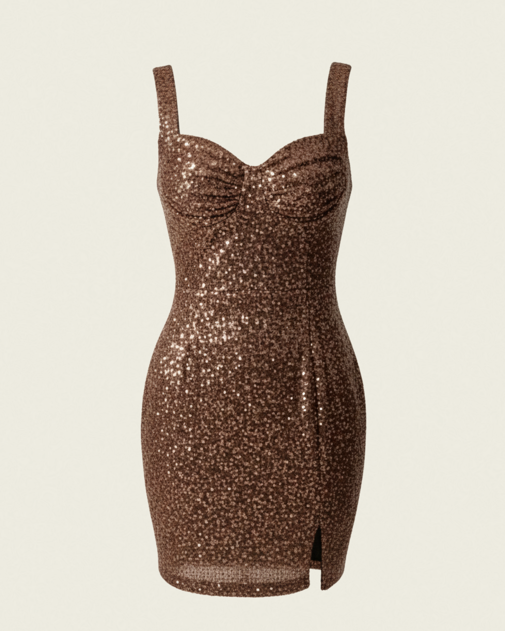 The Midnight Bronze Sequin Mini