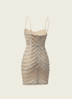 The Starburst Sequin Mini Dress