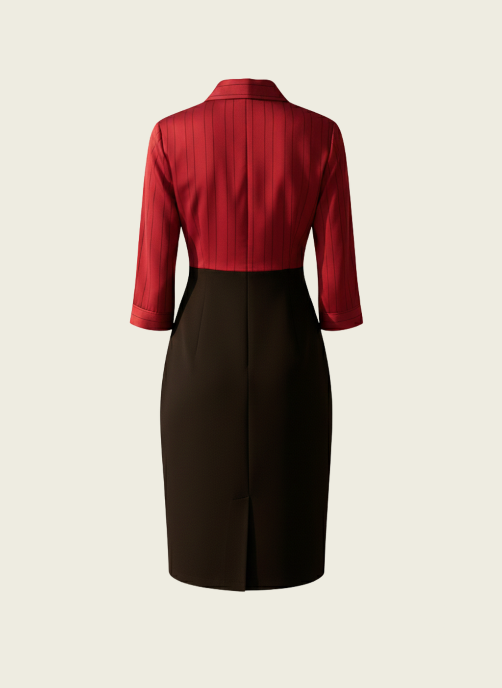 The Two-Tone Business Dress