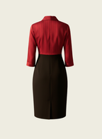 The Two-Tone Business Dress