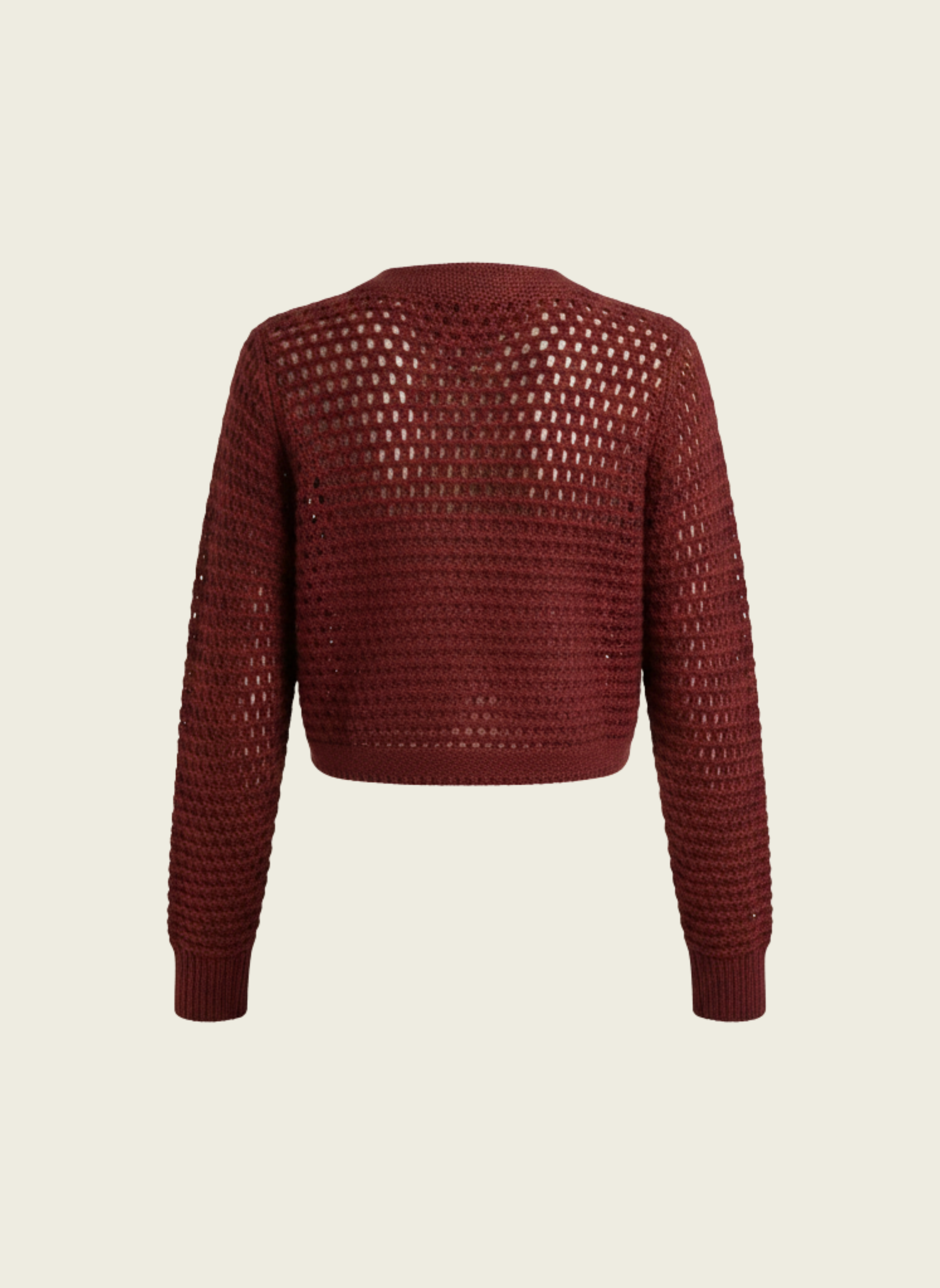 The Openwork Crochet Crop