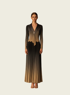 The Sunset Pleated Dress
