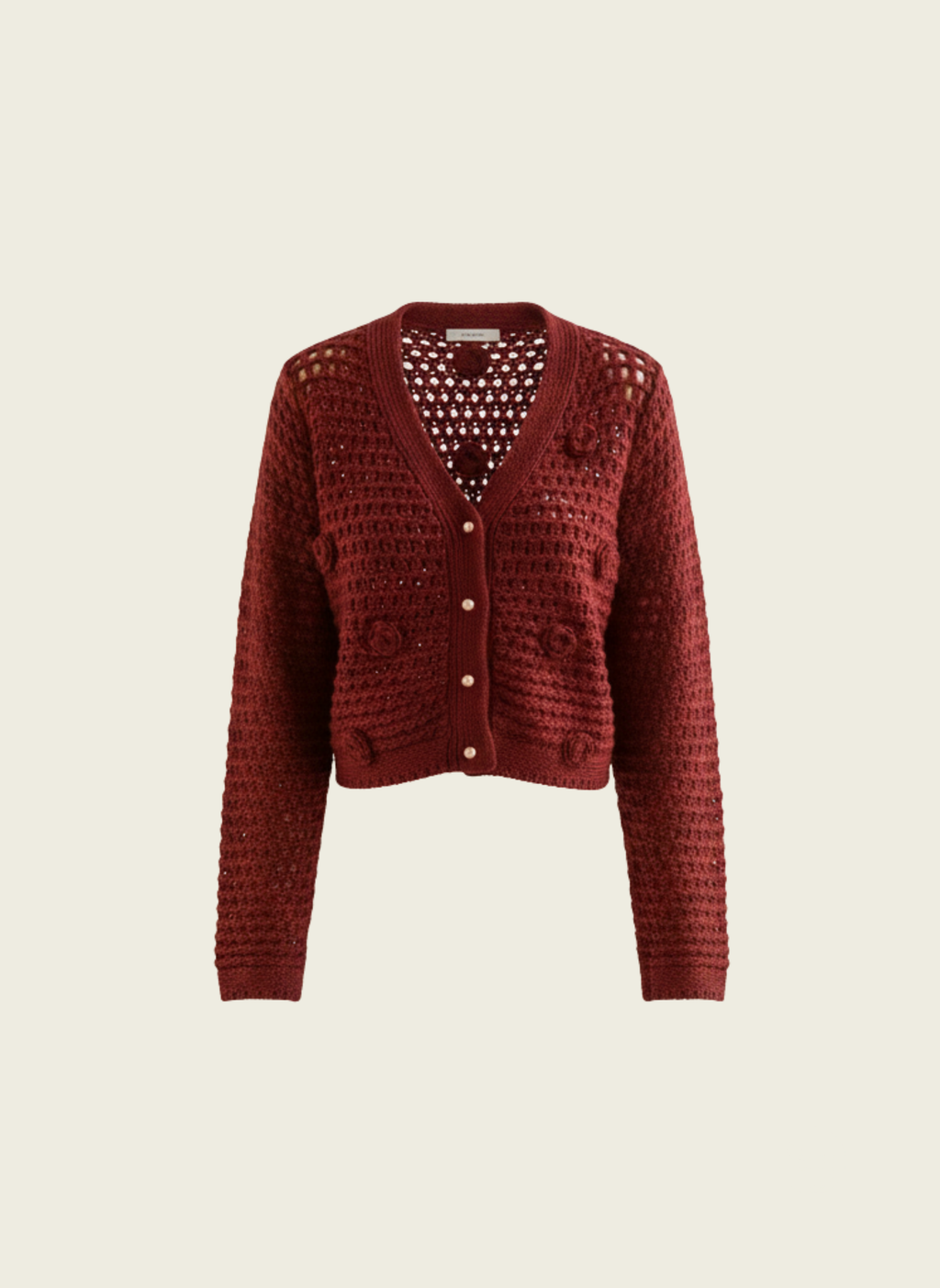 The Openwork Crochet Crop